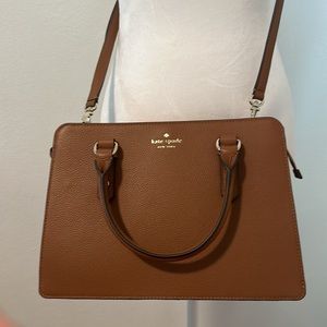 Kate Spade Tan Crossbody Satchel